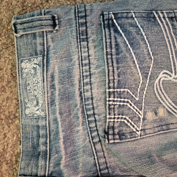 Light Blue Distressed Jeans - Picture 7 of 7